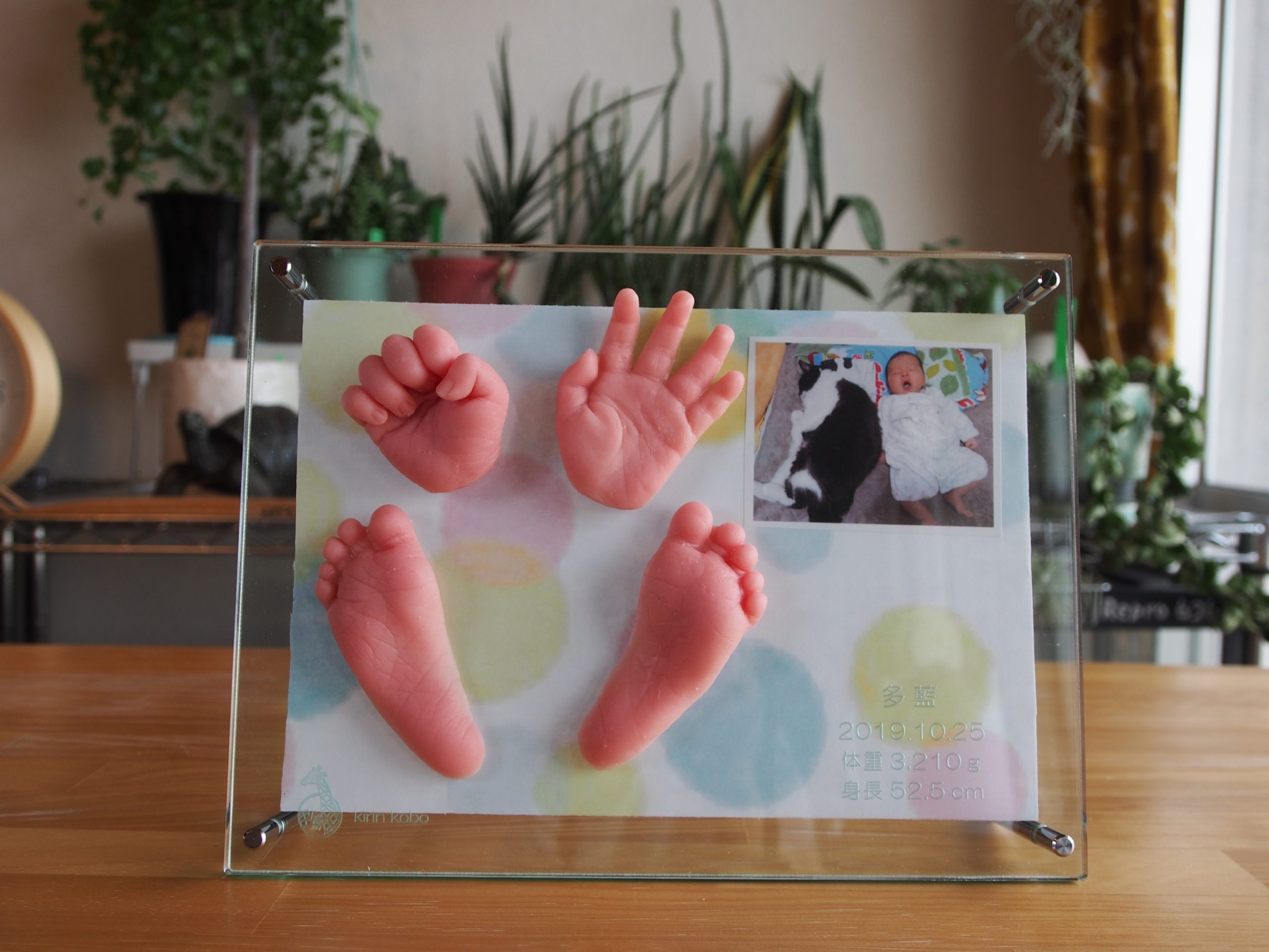 赤ちゃん手形・足形